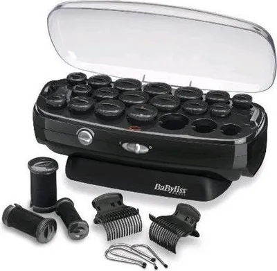 Obrázek produktu pro Kulmy, Babyliss RS035E, termo-keramické, 20 kusů, 8 velkých, 6 středních, 6 malých, černé