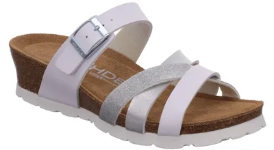 Produktbild von Rohde Damen Pantoletten Clogs Weite G Keilabsatz Verona 5524, Größe:38 EU, Farbe:Weiß