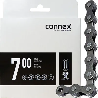 Image de Chaîne de vélo Wippermann intrax 700 1/2 x 3/32 114 maillons EK