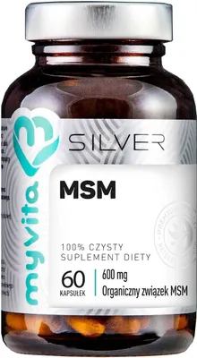 Produktbild von MyVita Silver MSM 60 Capsules - Long Expiry Date!