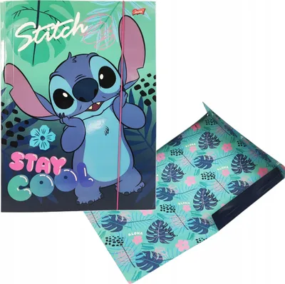 Immagine prodotto di Cartella elastica A4 Stitch Stay Cool Unipap Majewski