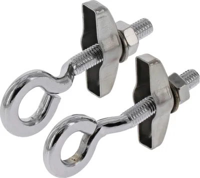 Obrázok produktu pre Simson 2x napínač reťaze kompletný, pochrómovaný - pre 10 mm priechodnú os - pre SR1
