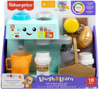 Obrázek produktu pro Fisher-Price Laugh & Learn HYR98, Káva, 1,5 rok/roky, Baterie, AA, Vícebarevný, Plast