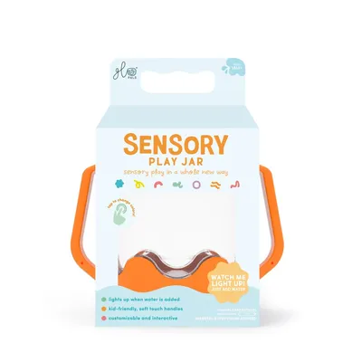 Zdjęcie produktu dla słoik sensoryczny glo Pals pomarańczowy