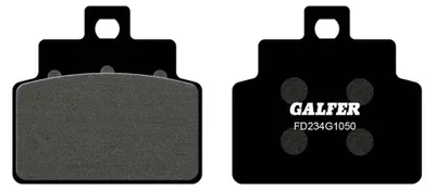 Produktbild von Galfer Fd234g1050 Scooter Bremsbeläge Schwarz  Schwarz One Size