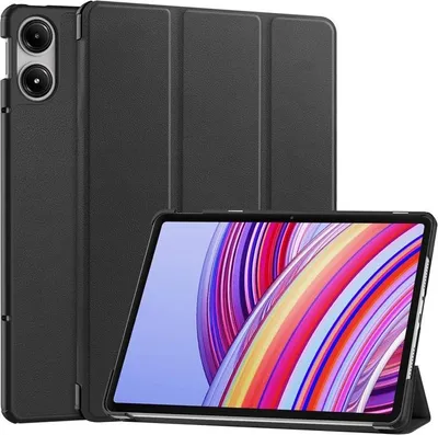 Produktbild von Xiaomi Redmi Pad Pro Hülle - Coverup Tri-Fold Ständer Klapphülle mit Schlaf/Wach-Funktion - Schwarz