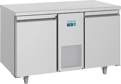 Produktbild von Polar U-Series Energieeffizienter 2-Tür-Thekenkühlschrank 281Ltr