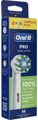 Produktbild von Oral-B Aufsteckbürsten Pro CrossAction 6er