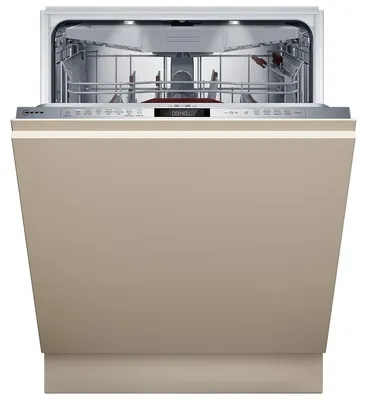 Produktbild von Neff S157ECX17E, Voll integriert, Standardgröße (60 cm), Edelstahl, Weiß, Berührung, 1,75 m