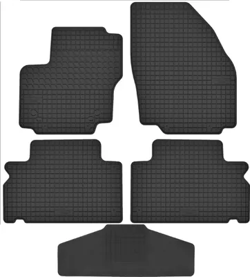 Immagine prodotto di Tappetini in gomma adatti per Ford Galaxy MK2 5os con copertura del tunnel