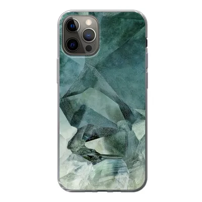Produktbild von MuchoWow® Handyhülle Schutzhülle Hülle für iPhone 13 Pro Kristall - Naturstein - Luxus Silikon Softcase Handy Hülle - Handy-Tasche