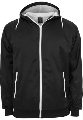 Obrázek produktu pro Pánská větrovka Urban Classics Contrast Windrunner blk/wht - L