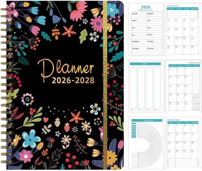 Produktbild von Famanu Planner 2026-2028 - Spiraalgebunden, 21x15x2 cm