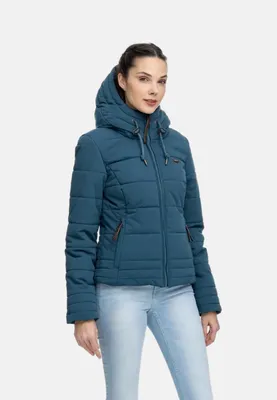 Produktbild von Ragwear Novva - Damen Winterjacke, Größe:M, Farbe:dark green