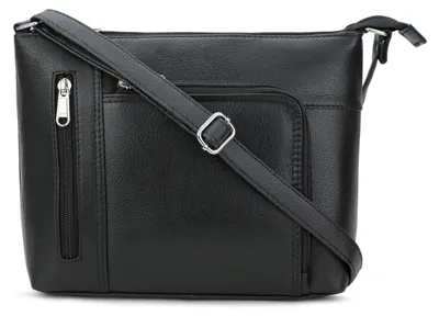 Immagine prodotto di Solidchoice - Borsa a tracolla in pelle da donna, design elegante
