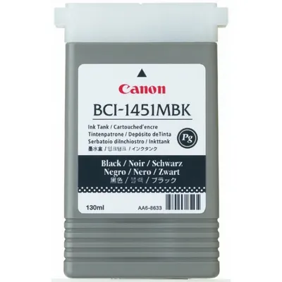Produktbild von Canon BCI-1451MBK, Schwarz, Tinte auf Pigmentbasis, 1 Stück(e)