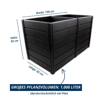 Produktbild von KHW-Hochbeet Demeter XXL 1008 L