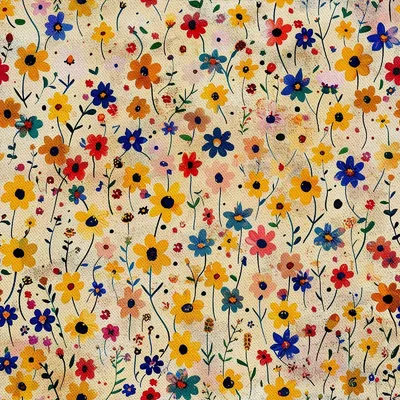 Produktbild von OUTDOOR DEKOSTOFFE OXFORD - Motiv Blumen I DX5369