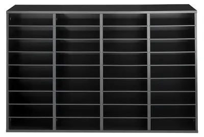 Produktbild von Dokumentenablage aus Holz – Organizer mit 36 Fächern – im A4-Format – aus MDF