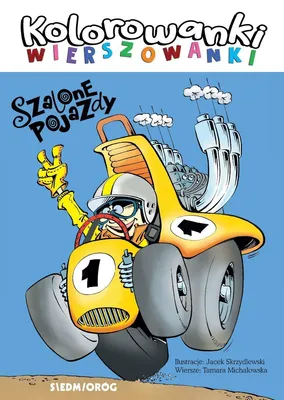 Produktbild von Szalone pojazdy. Kolorowanki-wierszowanki