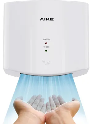 Obrázek produktu pro Kompaktní automatická sušička na ruce 1400W bílá 110V 2kolíková