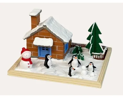 Produktbild von EliNeli Baukasten – Winterhaus EliNeli