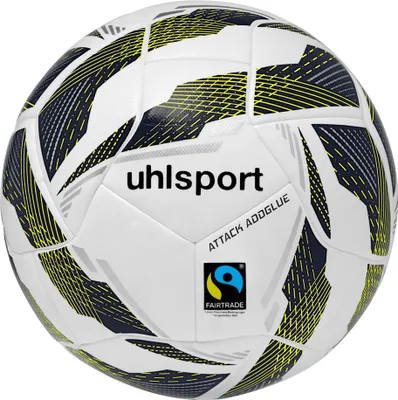 Produktbild von Uhlsport Attack Addglue Ftp Trainingsball - Weiß / Marine / Neongelb