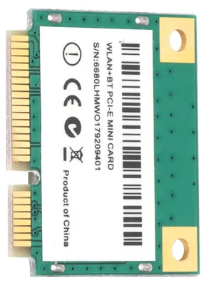 Obrázek produktu pro Bezdrátová karta, dvoupásmová, 802.11a/b/g/n/ac, rozhraní Mini PCIe, síťové příslušenství pro počítače