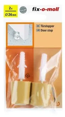Image de RITTERRATH Paumelle de porte avec vis et chevilles, beige, 22 mm