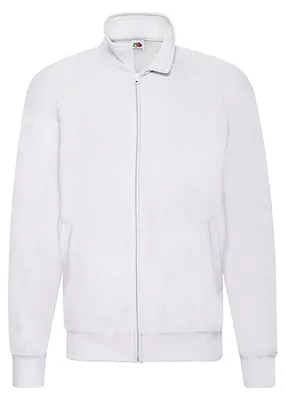 Produktbild von Herren Sweatjacke - FOL SWEAT JACKET - white - Größe M
