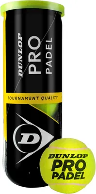 Zdjęcie produktu dla Puszka na 3 piłki Dunlop Pro Padel, wielokolorowa
