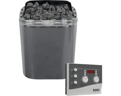 Obrázok produktu pre Saunová pec set Roro ABN2 9 kW s ext. riadiaci jednotkou