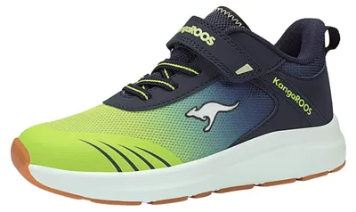 Produktbild von KangaROOS Uni Kinder Kb-rida Ev Sneaker, Dk Navy Lime, 33 EU