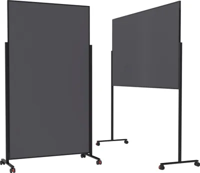 Obrázek produktu pro Magnetoplan 1181201 Designová prezentační tabule VarioPin šedá 180 x 100 cm, černý rám