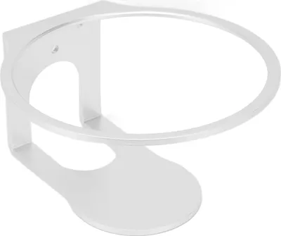 Obrázek produktu pro Nástěnný držák reproduktoru, nástěnný držák reproduktoru Vyhrazený otvor pro kabel Silná nosnost Úspora místa Vyrobeno z kovu na stůl (stříbrná barva)