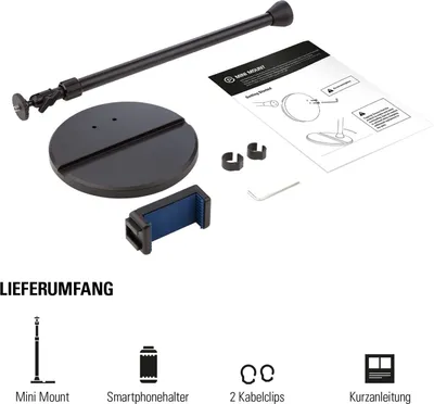 Produktbild von Elgato Kompiuterio kolon?l?s Elgato Mini Mount Juodas, 64 cm