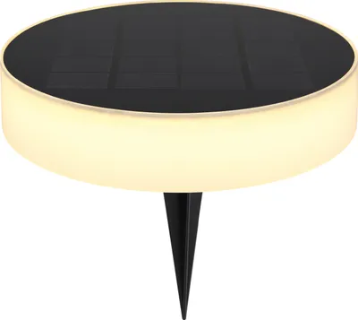 Produktbild von GLOBO 36417 Solarleuchte Kunststoff schwarz, LED