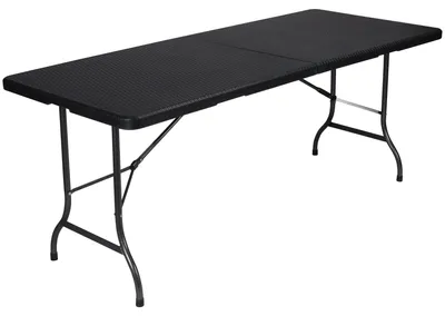 Produktbild von KLAPPTISCH - IN RATTAN-OPTIK - 180 x 75 x 74 cm