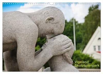 Produktbild von Vigeland (Wandkalender 2027 DIN A3 quer), CALVENDO Monatskalender