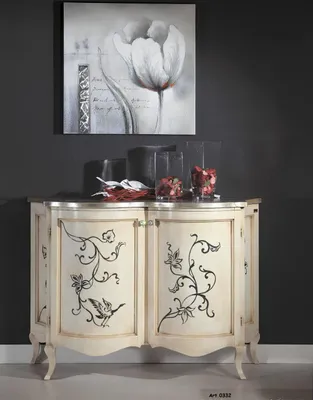 Immagine prodotto di Credenza classica in legno cassettiera bianca armadi italiani nuovi