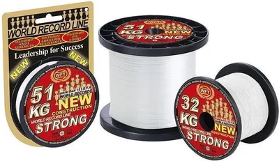 Produktbild von WFT 0,12mm 15kg Strong Trans - 1000m geflochtene Angelschnur