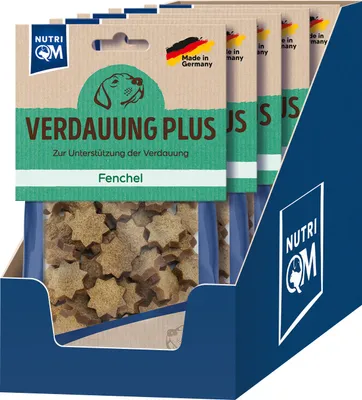 Produktbild von NutriQM Snack Verdauung Fenchel 5 x 125g
