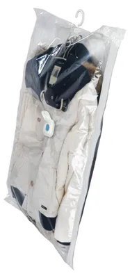 Produktbild von WENKO 2er Set Vakuum L Kleider Sack Aufbewahrung System Kleidung 70x105 Platz