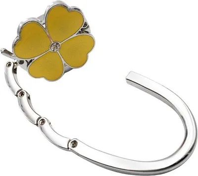Produktbild von Handtaschenhalter, Faltschreibtischhalter, Zinklegierung, Anti-Slip, Kompakt, Portable, 4,53 x 1,97 Zoll, für Schlüssel, Tassen, Kopfhörer, Rucksäcke
