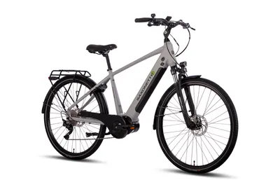 Produktbild von SAXONETTE,Premium Sport Diamant,28",E-Bike,Elektrofahrrad,10-Gang Deore,Pedelec, 90Nm Mittelmotor, 522Wh Akku, RH48 (silber matt)
