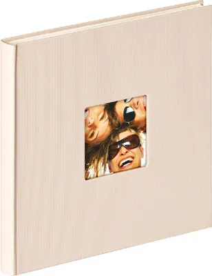 Zdjęcie produktu dla Album fotograficzny Walther Fun, 26 x 25 cm, kolor piaskowy, 40 białych stron