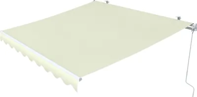 Produktbild von Gelenkarmmarkise 350x250cm Markise Balkon Terrasse Sonnenschutz Hellbeige paramondo Easy