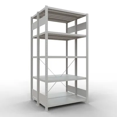 Produktbild von Stecks.Doppelgrundr. Typ 250 kg - 2000x1000x2x400 mm, 10 Böden