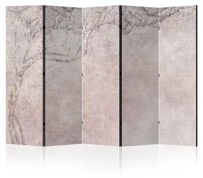 Produktbild von LUMASOUL Paravent doppelseitiger, Paravent Raumteiler Innen, Baum Motiv, 225x172 cm