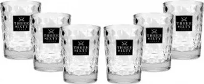 Produktbild von Three Sixty Glas Gläser Set - 6x Tumbler 0,2l